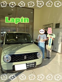 ラパン　ご納車おめでとうございます！